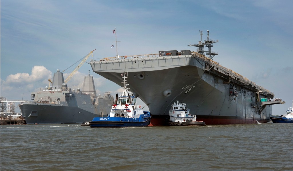 ВМС США получили десантное судно нового поколения