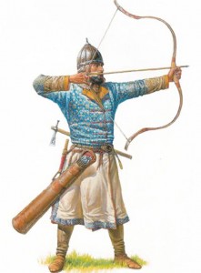 Военная форма славянских лучников XIV—XVI века