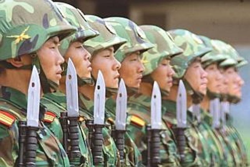 Китайцы готовятся к войне в джунглях